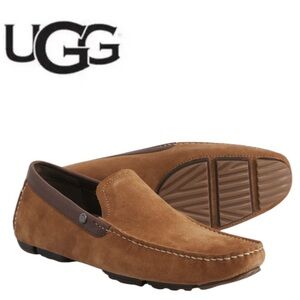 UGG Bel-Air Venetian Suede Loafers Size 9